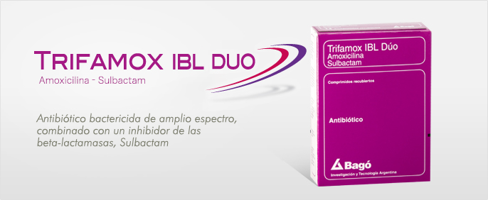 Laboratorios Bagó Trifamox IBL Duo comprimidos